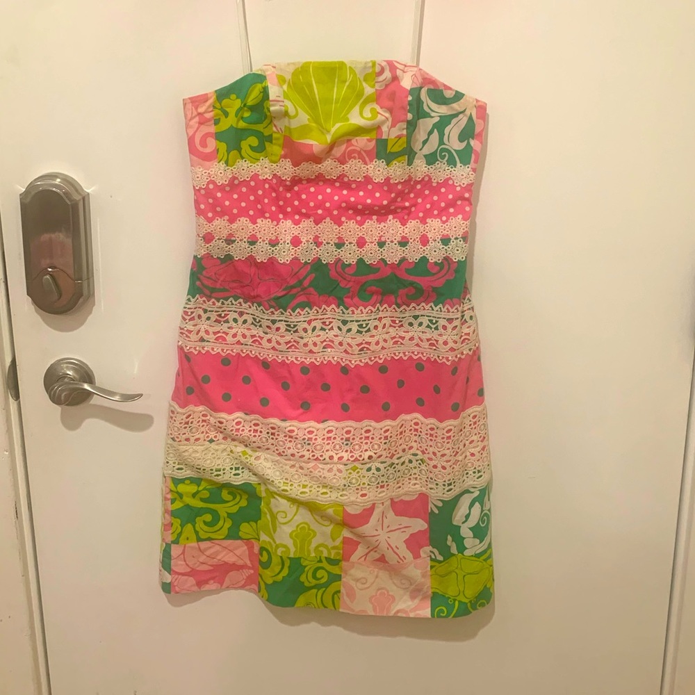 Lilly Pulitzer Strapless Dress